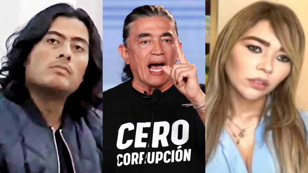 Nicolás Petro, Gustavo Bolívar y Day Vásquez.