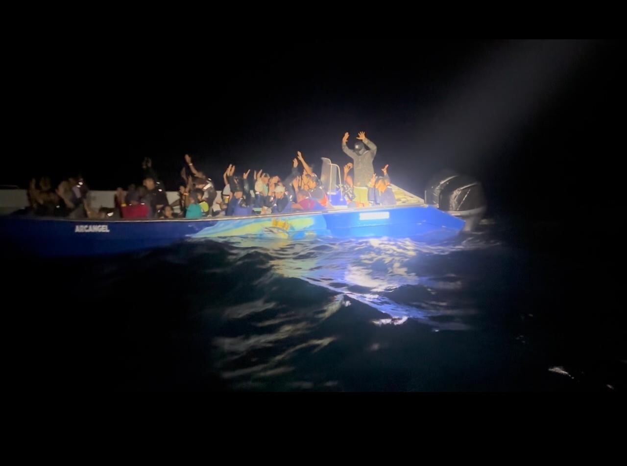 Rescate de migrantes en el Urabá antioqueño.