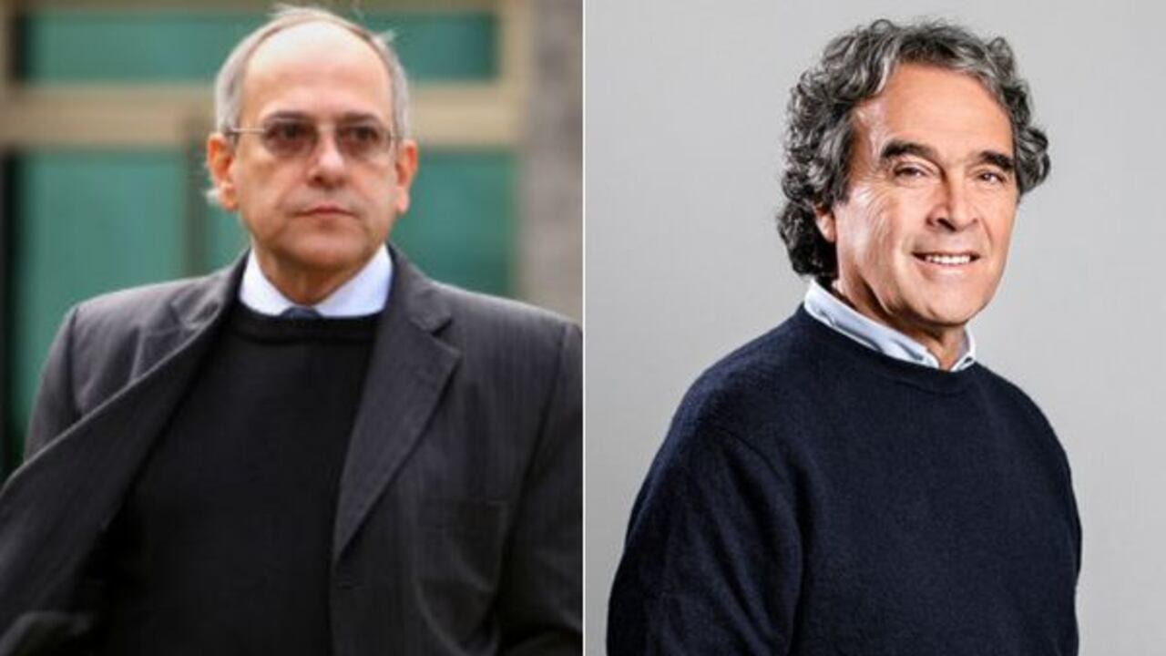 José Obdulio y Sergio Fajardo.