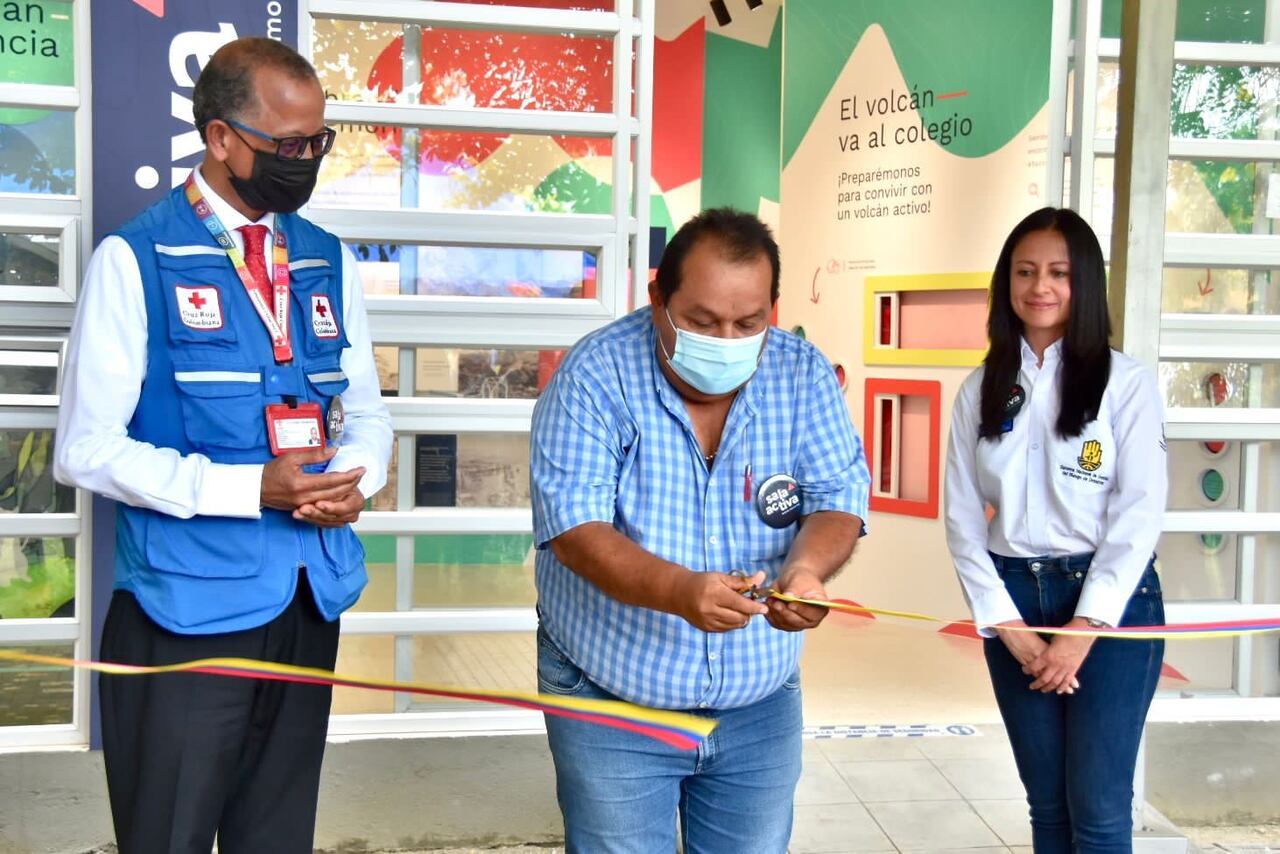 La sala de comunicación del riesgo volcánico abre sus puertas en el Parque Omayra Sánchez