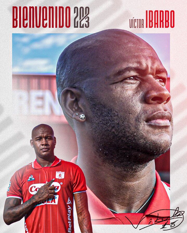 Víctor Ibarbo, nuevo jugador de América.