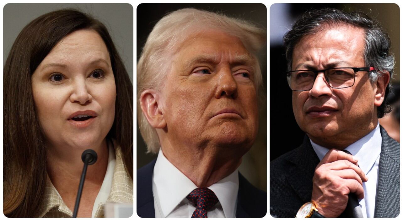 Ashley Moody, Donald Trump y Gustavo Petro