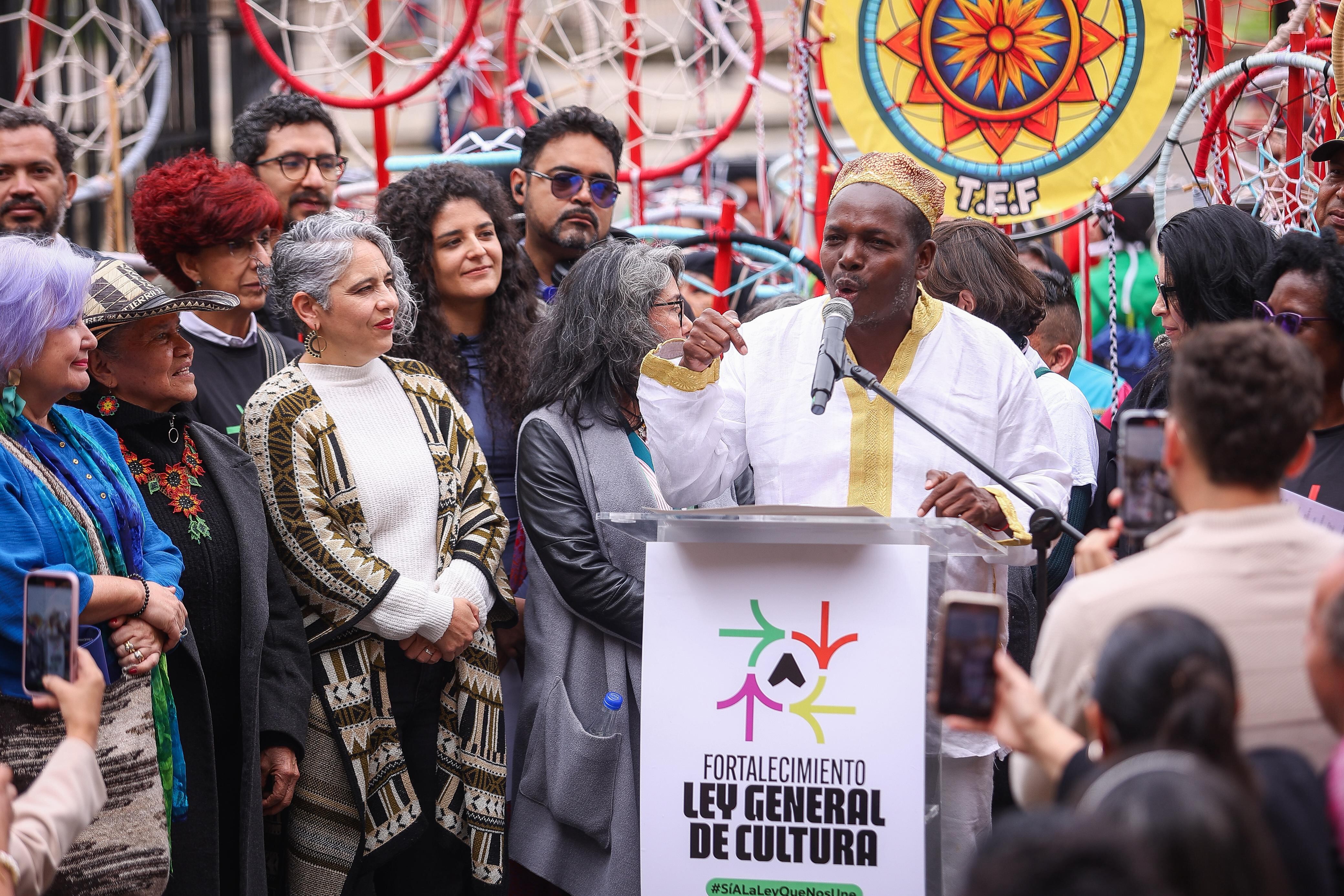 El Ministerio de las Culturas radicó el proyecto de fortalecimiento de la Ley General de Cultura ante el Congreso de la República