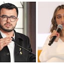 Luis Carlos Leal y Laura Sarabia.