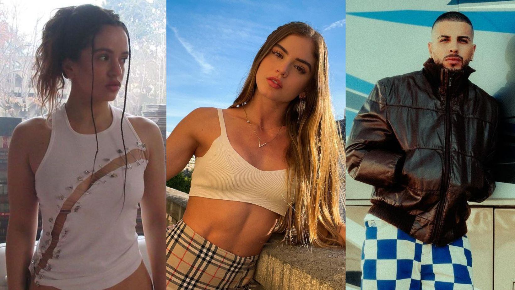 Ella es la despampanante rubia colombiana que habría ocasionado la ruptura entre Rosalía y Rauw Alejandro