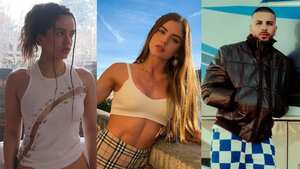 Rosalía, Valeria Duque y Rauw Alejandro