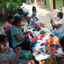 Las tejedoras de Mampuján son una de las comunidades que se benefician de la Tienda de la Empatía