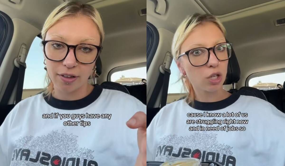 La mujer se hizo viral por el curioso consejo para aplicar a diferentes trabajos