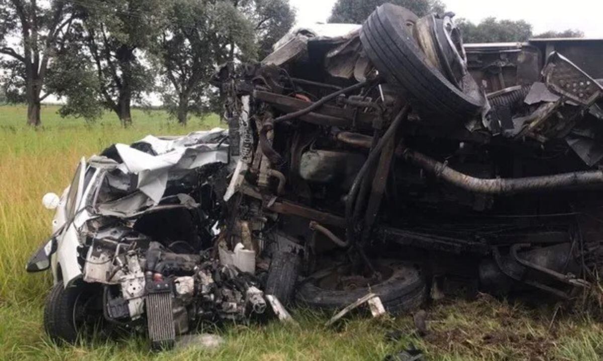 Accidente en el que murió la colombiana.