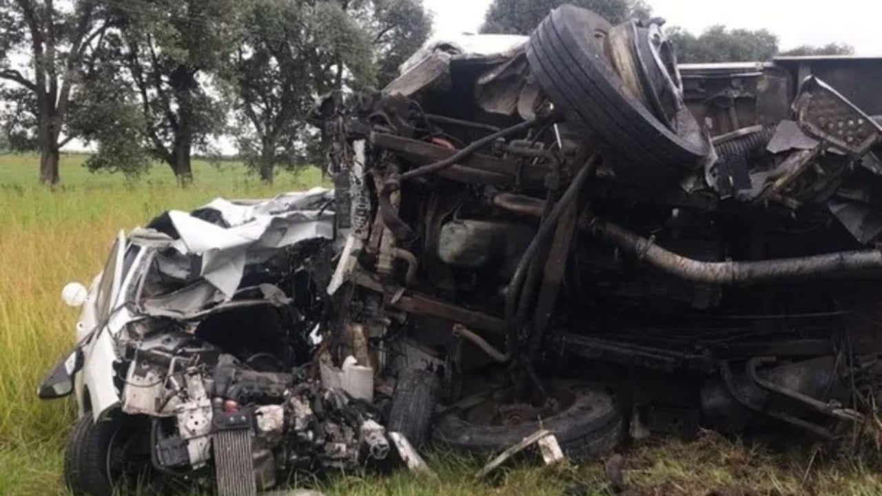 Accidente en el que murió la colombiana.