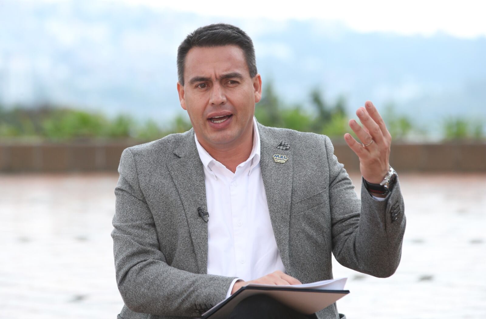 Jorge Eduardo Rojas, alcalde de Manizales, en entrevista en El Debate de SEMANA.