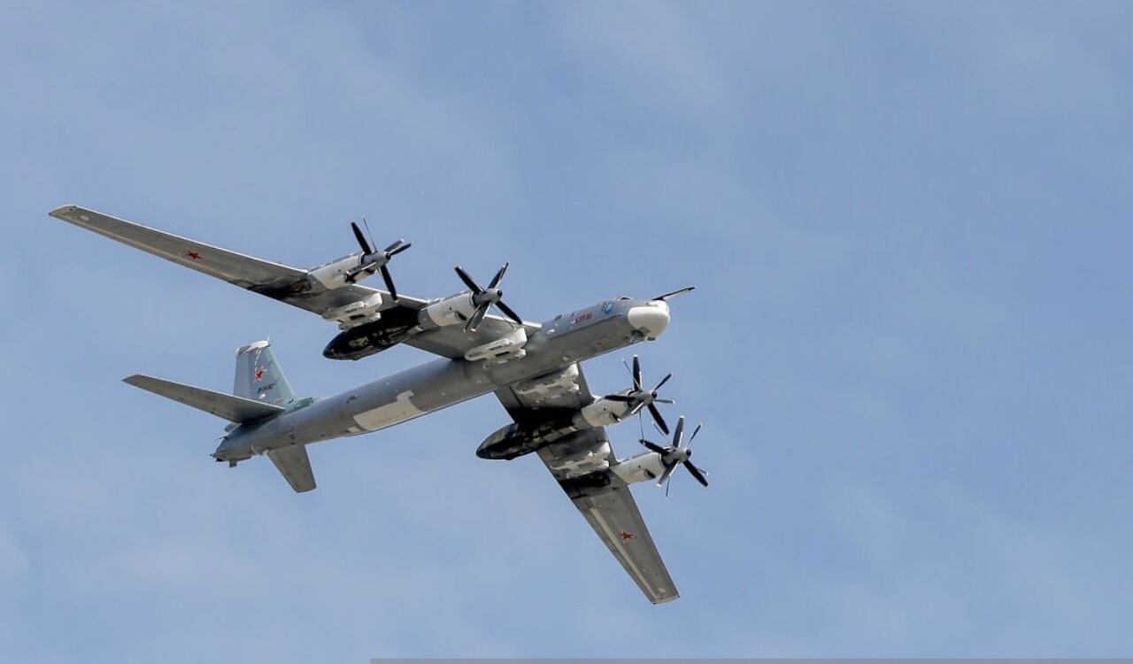 Este es el temido Tu-95, el cual también sobrevoló cerca de países como Noruega y Reino Unido