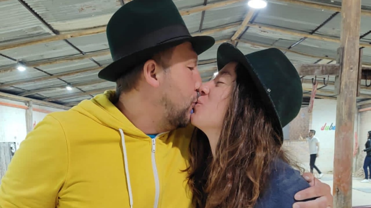 El alcalde electo de Tunja, Mikhail Krasnov, publicó recientemente unas fotos en sus redes sociales con su nueva novia. Foto: Facebook Ruso Alcalde