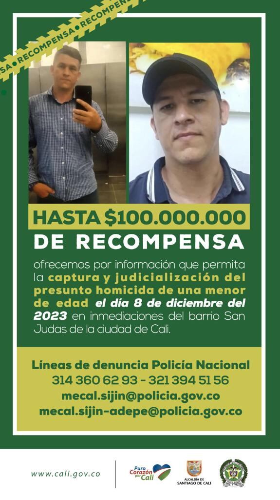 Menor desaparecida durante la Noche de Velitas en Cali fue hallada desmembrada; este sería el feminicida