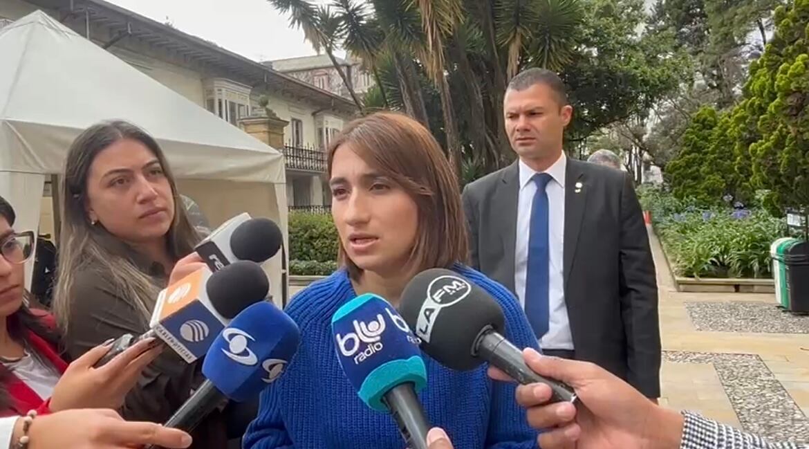 Laura Sarabia, saliente canciller