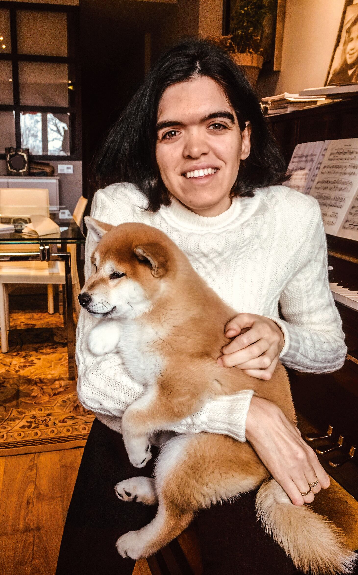 Esta fotografía fue tomada el 23 de enero de 2021, cuando Bora llevaba siete días viviendo en casa de Mónica.