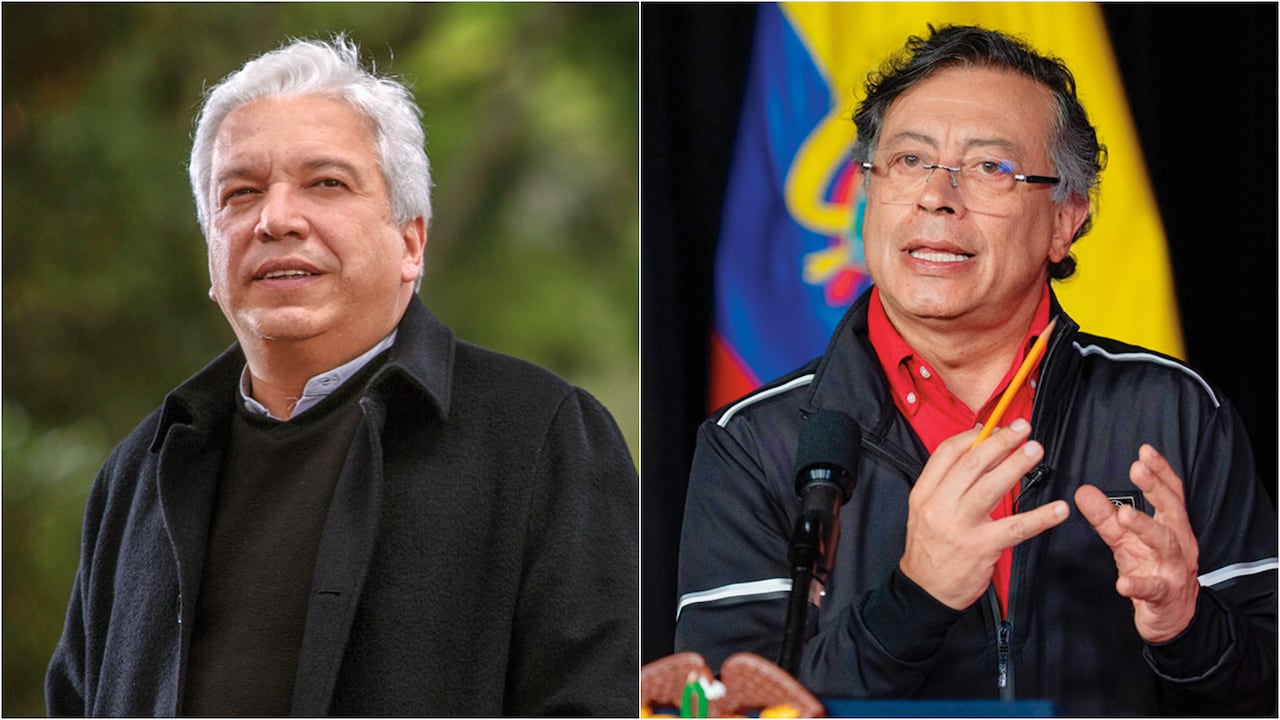 Carlos Alonso Lucio y Gustavo Petro.