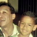 Diomedes Díaz junto a su hijo Martín Elías, cuando estaba pequeño.