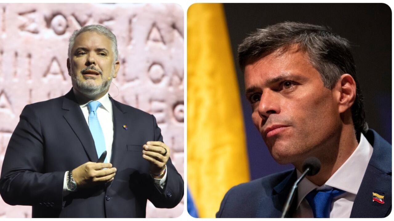 Iván Duque y Leopoldo López.