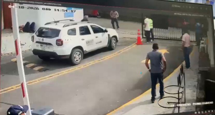 Imágenes tras ataque a una producción audiovisual en Bogotá