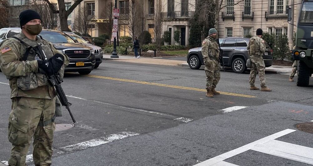 Washington, de cara a la posesión de Joe Biden