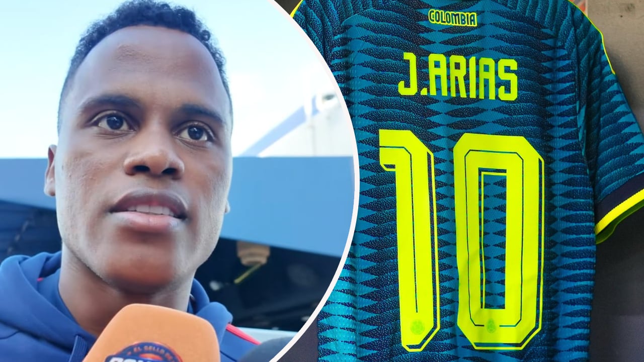 Jhon Arias habló claro sobre la responsabilidad de jugar con la camiseta número 10.