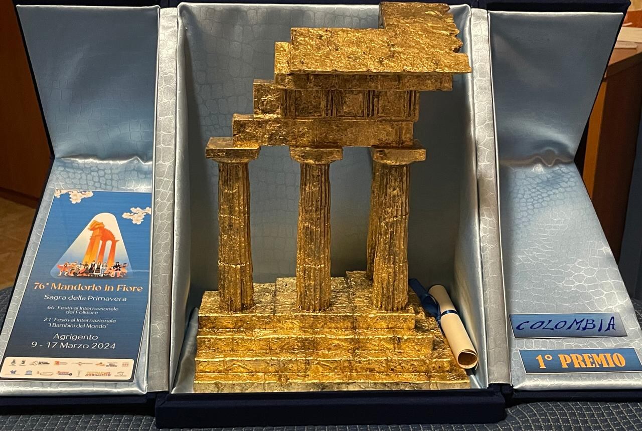 Premio de ballet para Colombia en Sicilia.