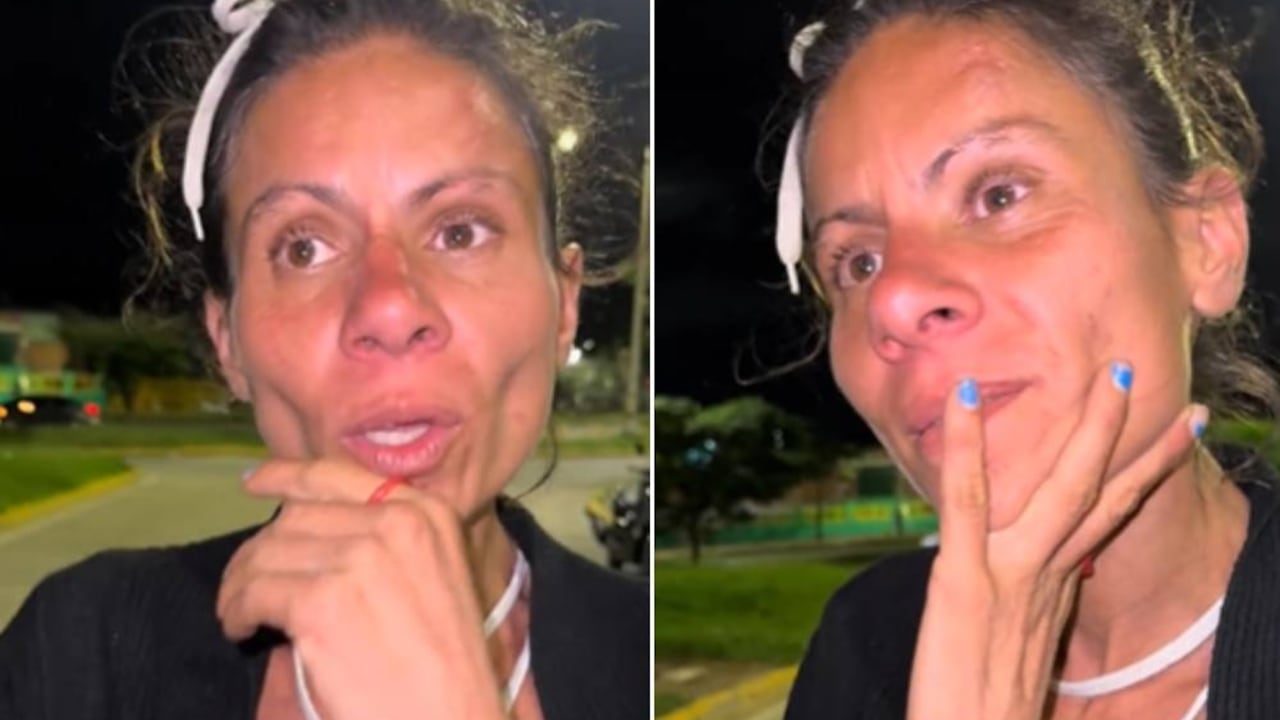 Karina, mujer en condición de calle que afirma haber sido parte de Stock Models