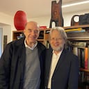 Álvaro Leyva y Antanas Mockus estuvieron reunidos este fin de semana en Bogotá.