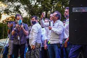 Gustavo Petro en Bello.