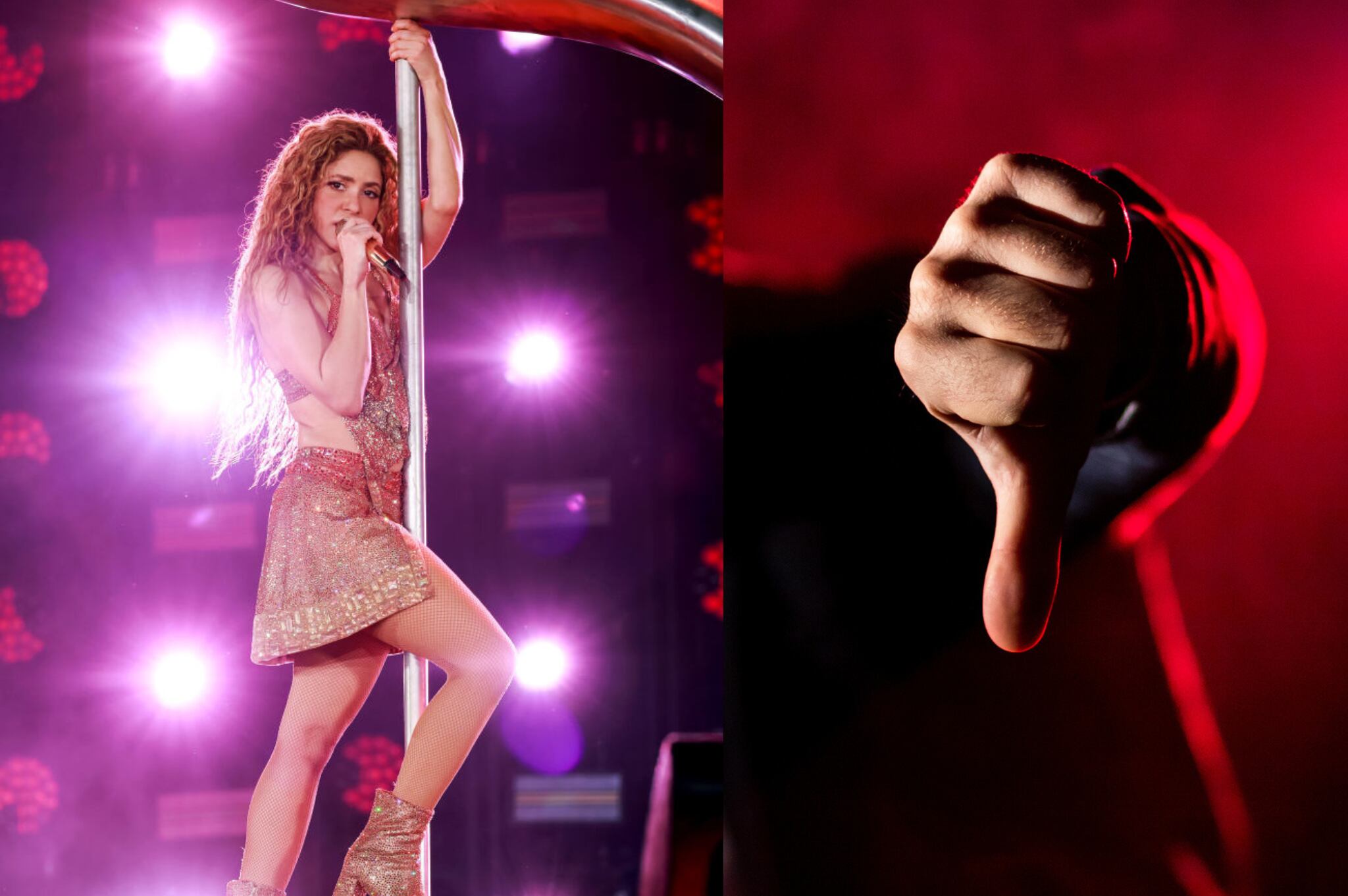 Concierto de Shakira en Barranquilla se vio opacada por robos, peleas y mala ubicación de la tarima.