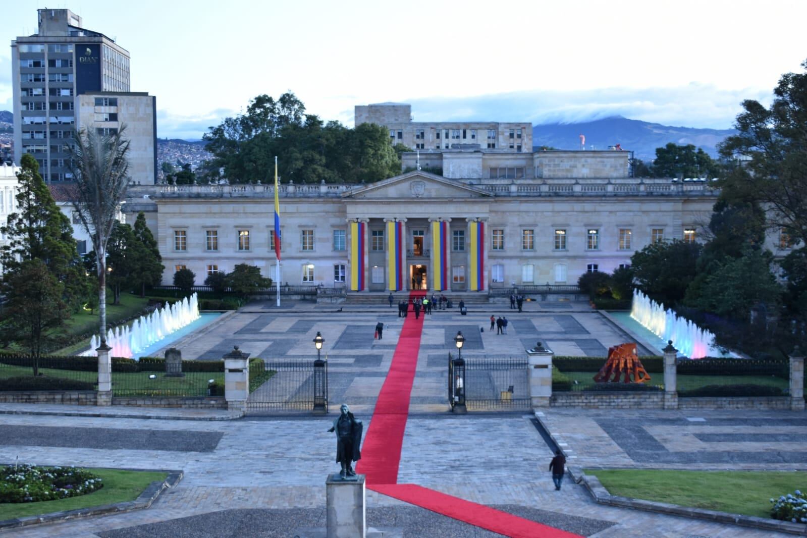 Casa de Nariño tapete rojo