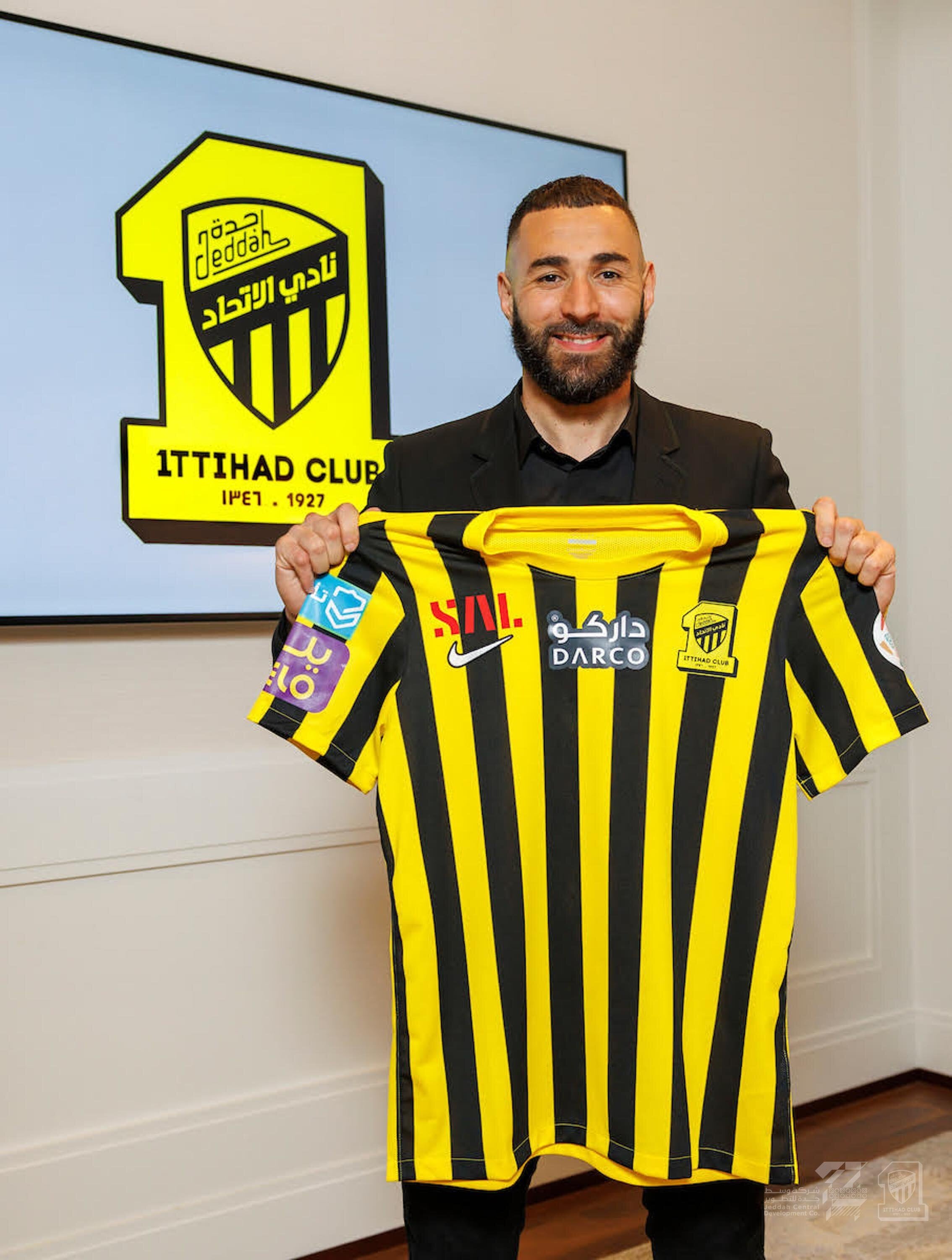 Karim Benzema, nuevo jugador del Al-Ittihad.