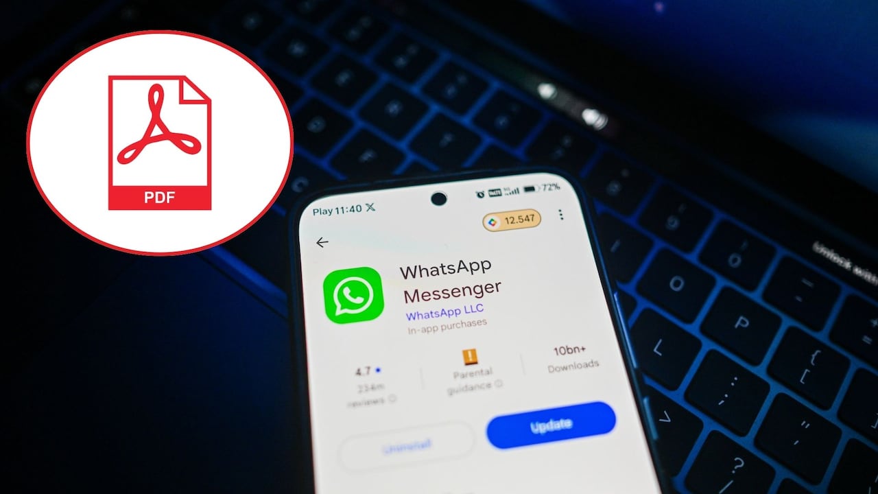 WhatsApp incorporó una nueva función que permite abrir archivos PDF más fácil.