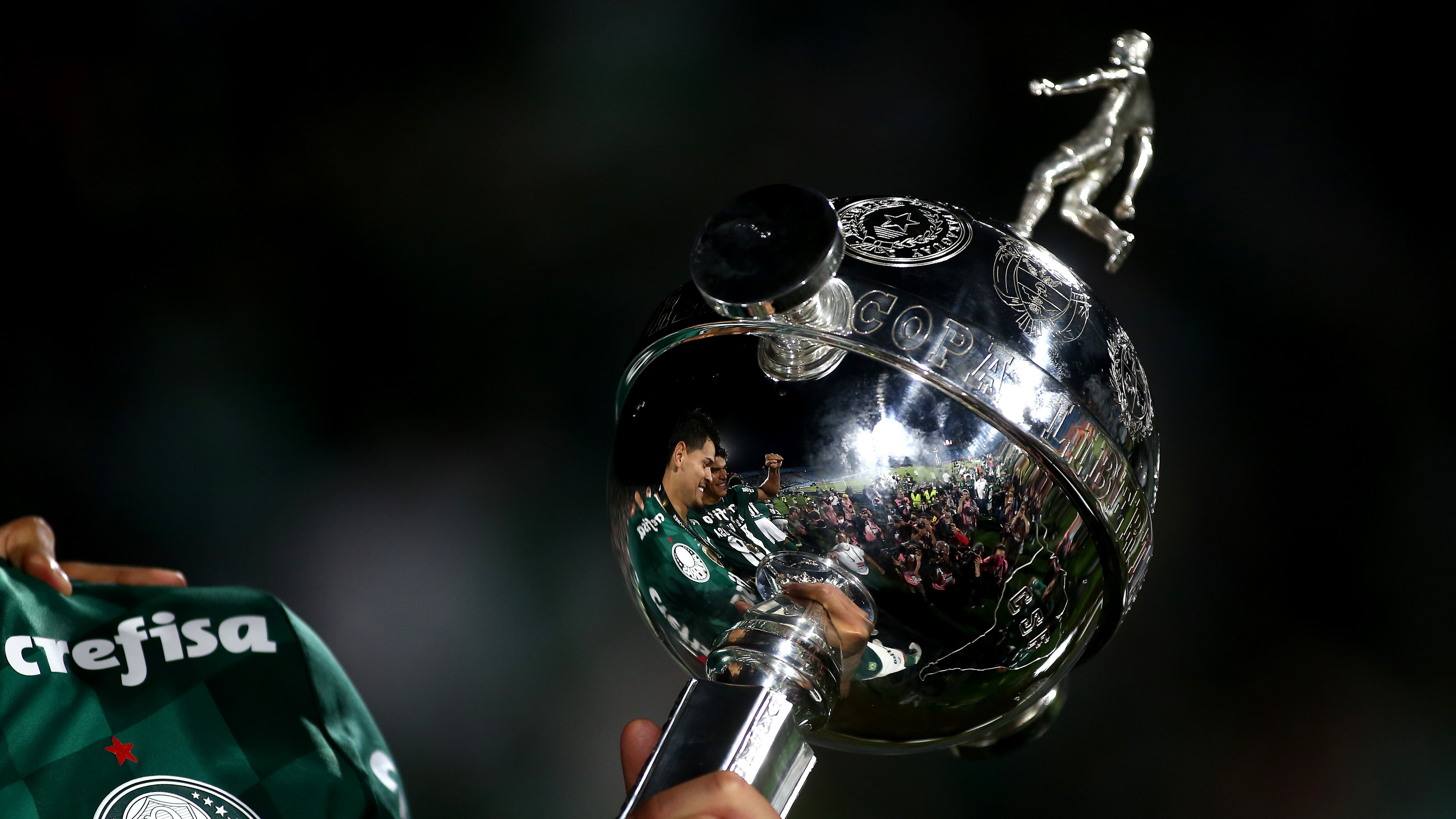 Trofeo de la Copa Libertadores.