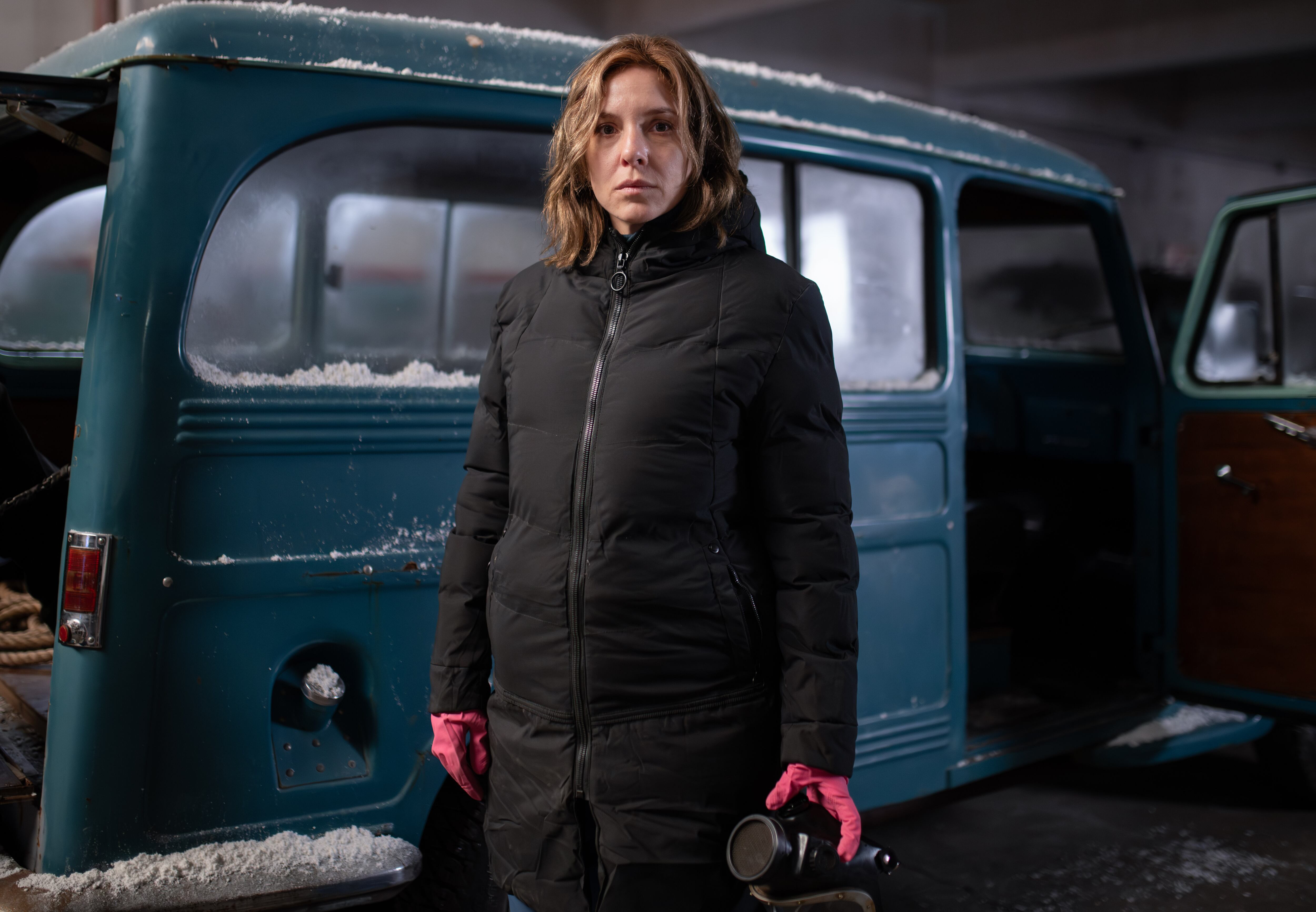 El Eternauta. Carla Peterson as Elena in El Eternauta. Cr. Marcos Ludevid / Netflix ©2025