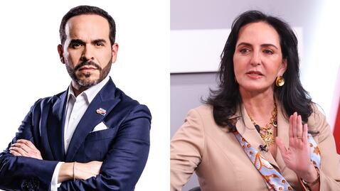 Abelardo de la Espriella y María Fernanda Cabal.