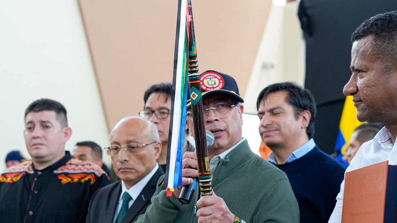 El presidente, Gustavo Petro, el 5 de abril de 2025 en Pasto
Fotografía: Andrea Puentes - Presidencia de la República