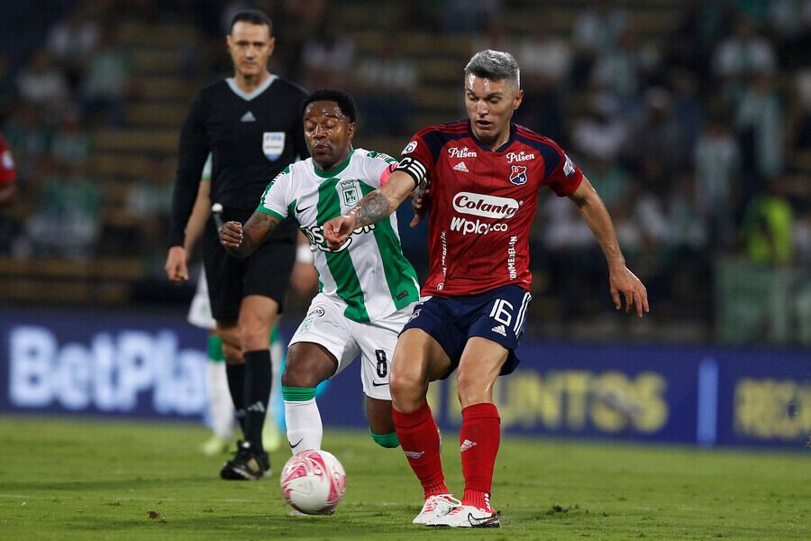 Nacional y Medellín, por la fecha 17 de la Liga Betplay