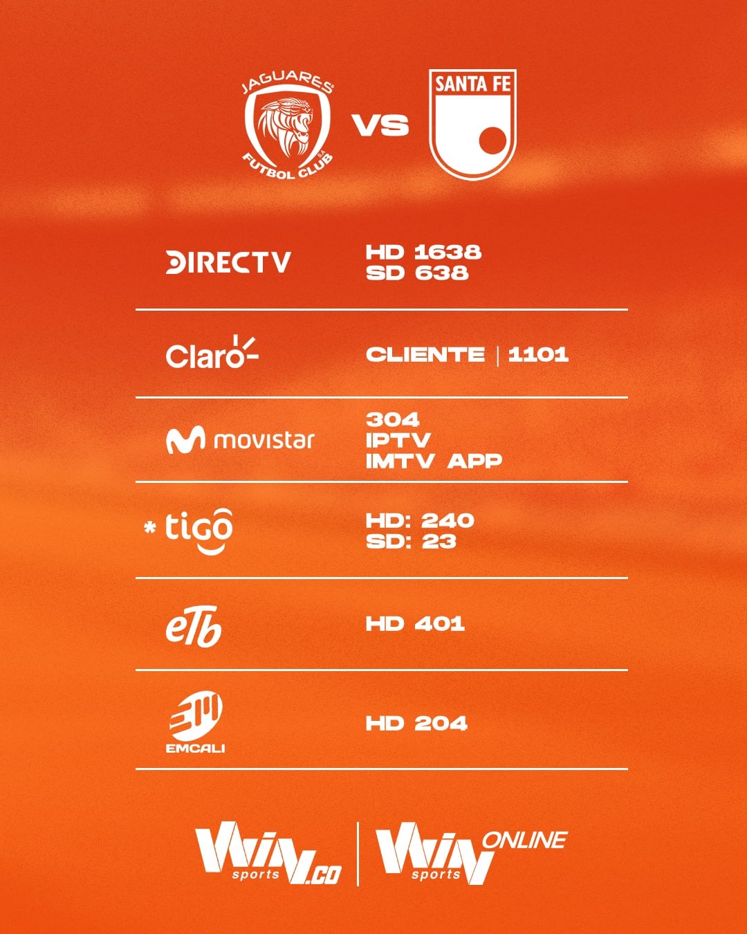 Jaguares vs Santa Fe