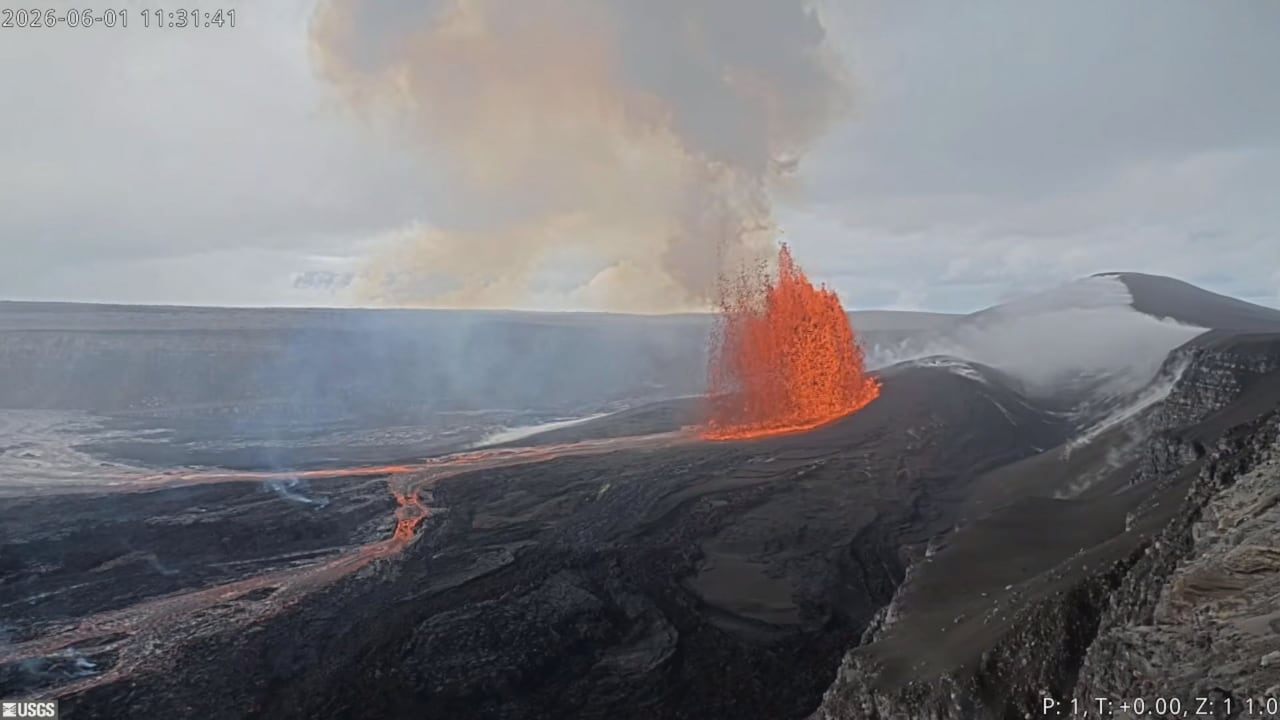 El volcán vuelve a entrar en erupción con su episodio 48 en Hawái.