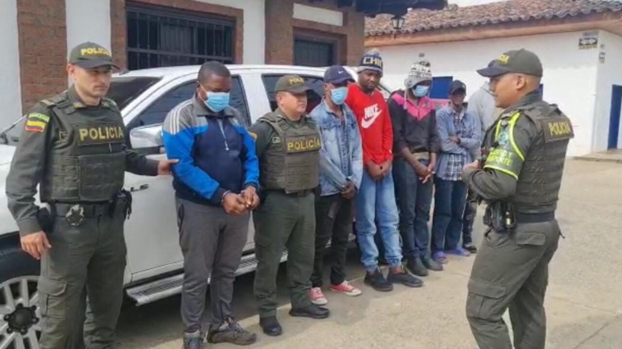 Capturan a presuntos integrantes de red de tráfico de migrantes en el Valle del Cauca.