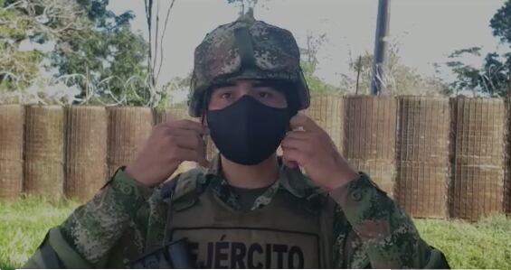 Soldado profesional Yilmar Guapacho