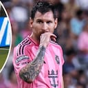 Lionel Messi terminó abrazado con Jhohan Romaña en el partido de la Leagues Cup.