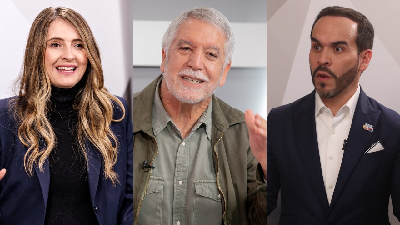 Paloma Valencia, Enrique Peñalosa y Abelardo de la Espriella.