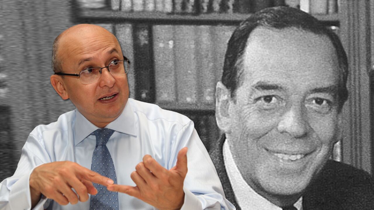 Eduardo Montealegre y Álvaro Gómez Hurtado.