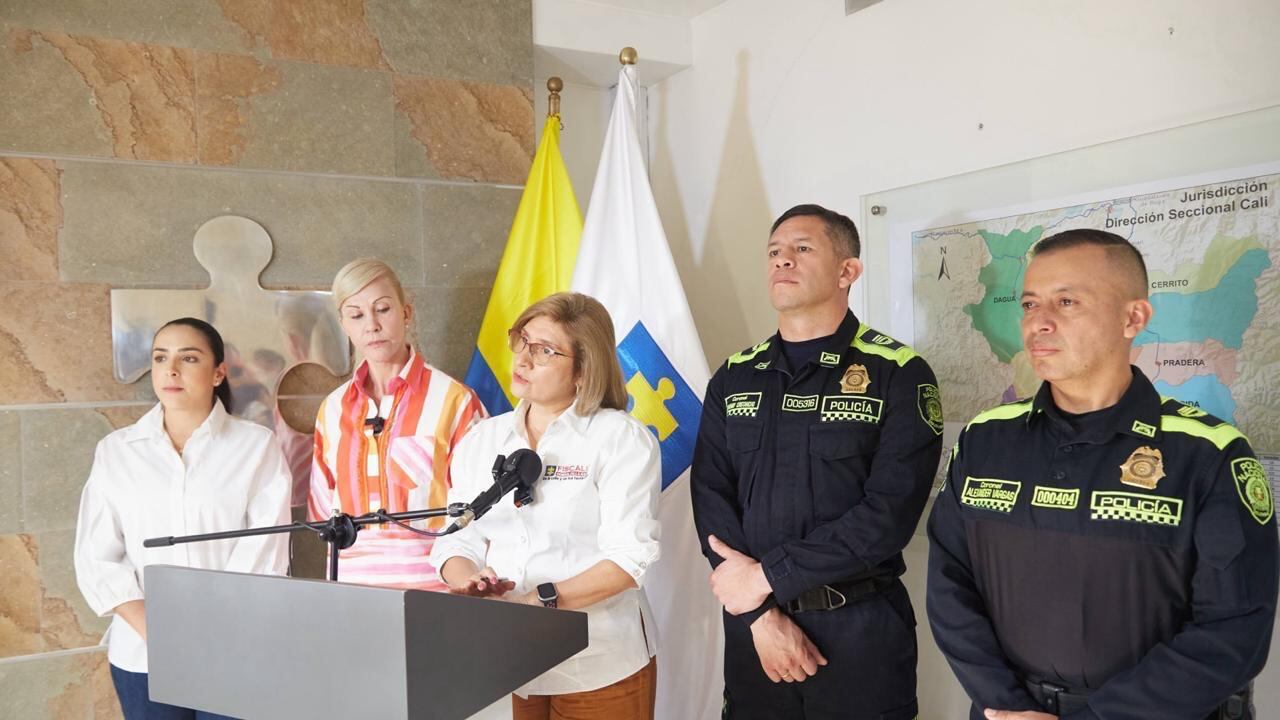 La fiscal encargada Martha Mancera estuvo en Cali y participó del Consejo de Seguridad convocado por la Gobernadora del Valle.