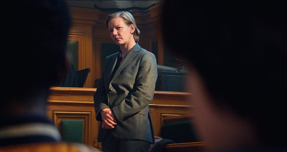 La actriz alemana Sandra Hüller interpreta a una escritora de éxito que es acusada de matar a su esposo.