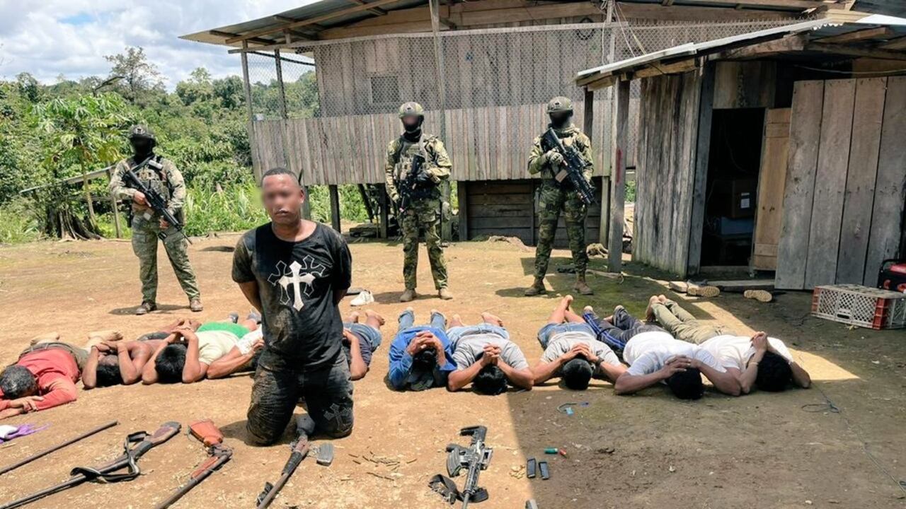 La operación se llevó a cabo en Ecuador.