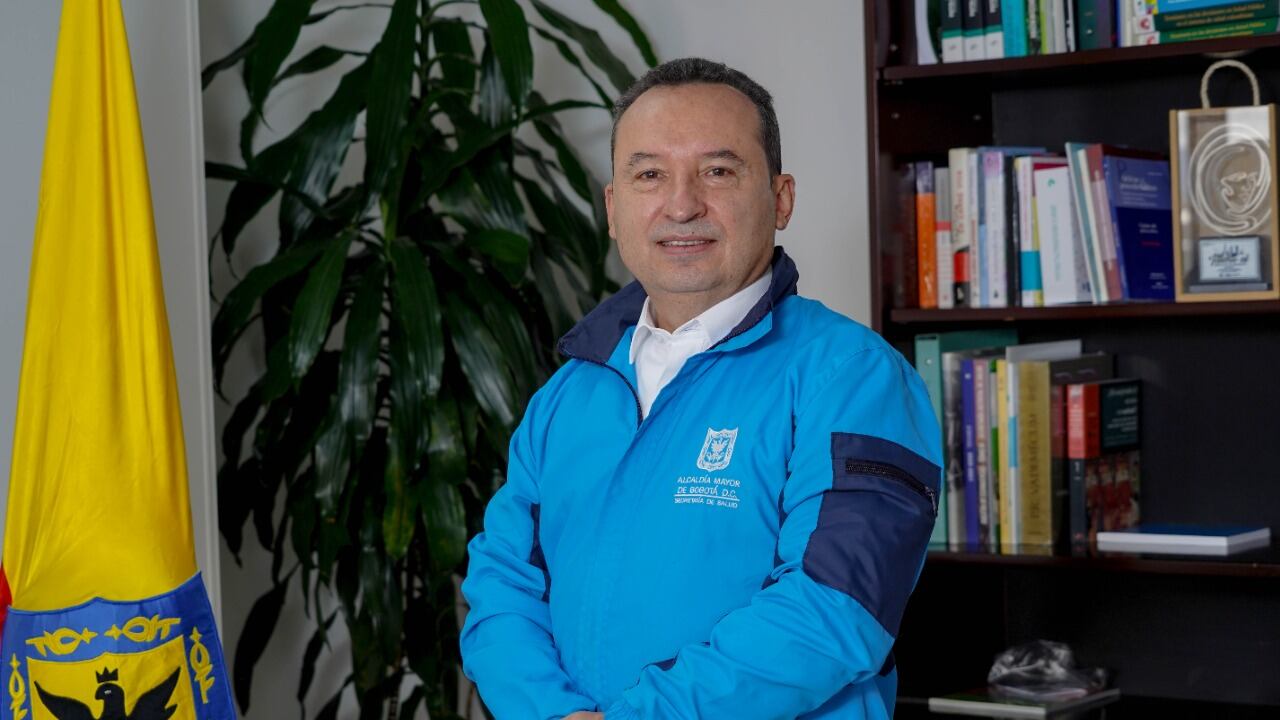 Alejandro Gómez, secretario de Salud de Bogotá.